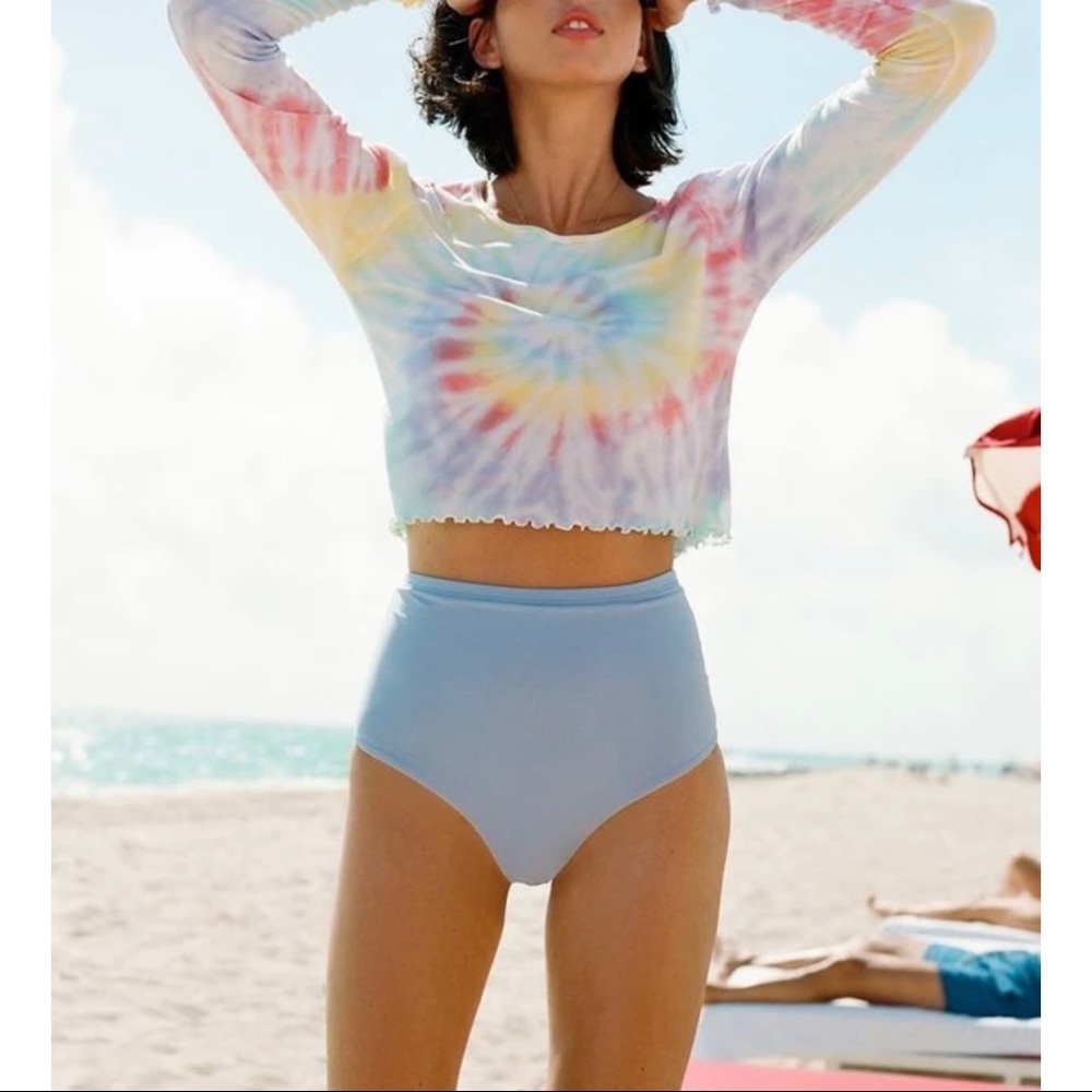 Truly Madly Deeply Tie Dye Baby Tee - Picture 4 of 6
